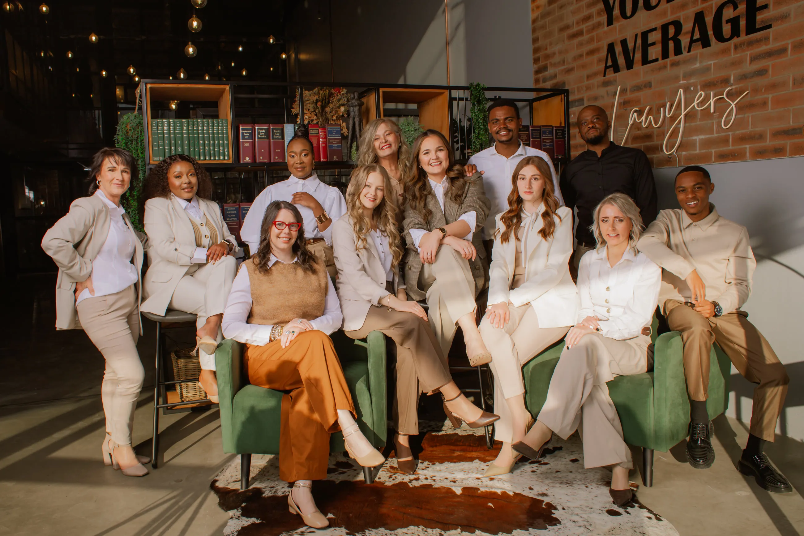 The De Jager Hattingh team in the firm's offices